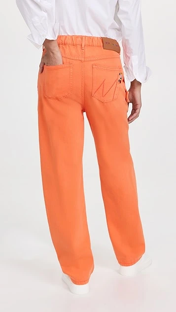 Mira Mikati Elasticated Resin Wash Jeans 3 Mira Mikati Elasticated Resin Wash Jeans - Image 2