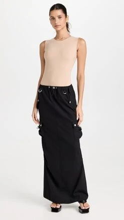 Coperni Cargo Tailored Maxi Skirt