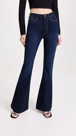 DL1961 Rachel Ultra High Rise Flare Jeans