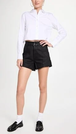 DL1961 Emilie High Rise Shorts -Denim Diva Shop dldll408761e00b 1662665994951 2 0. UX357 QL90