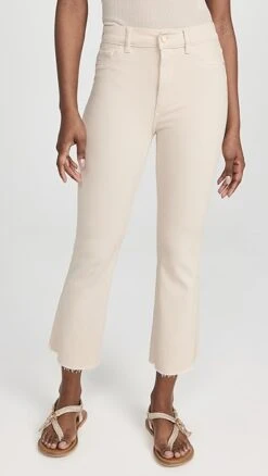 DL1961 Bridget Bootcut Jeans: High Rise Instasculpt Crop