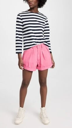 Denimist Blair Double Pleated Shorts -Denim Diva Shop dmist3012187760 1679516336230 2 0. UX357 QL90