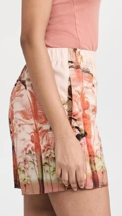 Dur Doux Sunset Palm Shorts -Denim Diva Shop durdo3000512306 1677604833246 2 0. UX357 QL90