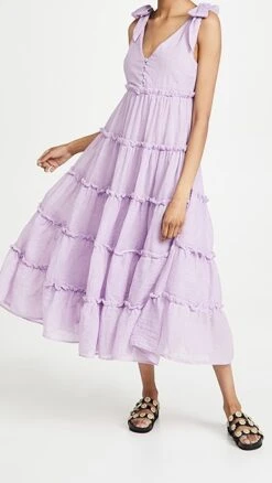 English Factory Tiered Midi Dress 11 English Factory Tiered Midi Dress -Denim Diva Shop efact3055410366 q4 2 0. UX357 QL90