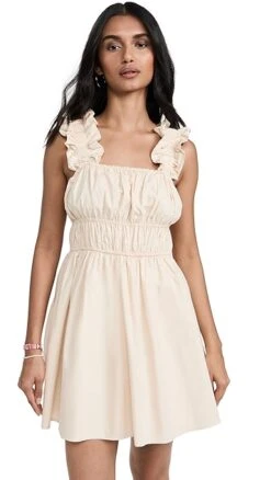 English Factory Ruffled Detail Mini Dress -Denim Diva Shop efact3066958730 1648230427379 2 0. UX357 QL90