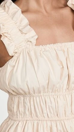 English Factory Ruffled Detail Mini Dress -Denim Diva Shop efact3066958730 1648230427677 2 0. UX357 QL90