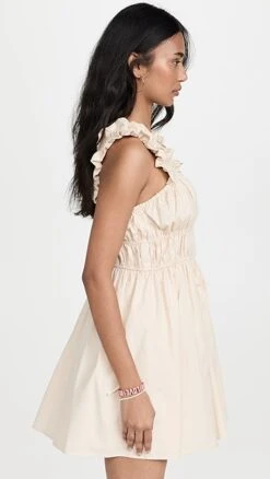 English Factory Ruffled Detail Mini Dress -Denim Diva Shop efact3066958730 1648230428800 2 0. UX357 QL90