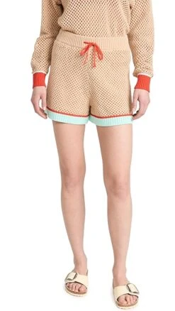 525 Crochet Colorblock Shorts -Denim Diva Shop famer213591fa1f 1681767076447 2 0. UX357 QL90