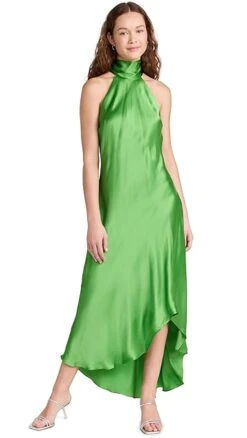 FRAME Draped Neck Tie Halter Dress 14 FRAME Draped Neck Tie Halter Dress -Denim Diva Shop frame322621f2a5 1678889574671 2 0. UX357 QL90