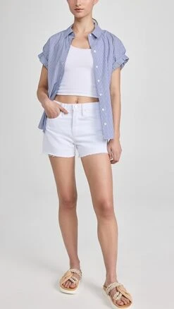 FRAME Le Brigette Shorts -Denim Diva Shop frame3227114757 1674585052650 2 0. UX357 QL90