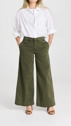 FRAME Le Pixie Wide Leg Tomboy Petite Trousers -Denim Diva Shop frame3230532953 1683657180113 2 0. UX357 QL90