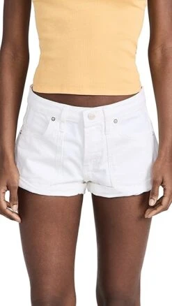 Free People Beginners Luck Slouch Shorts -Denim Diva Shop freep459311bb45 1678820691384 2 0. UX357 QL90