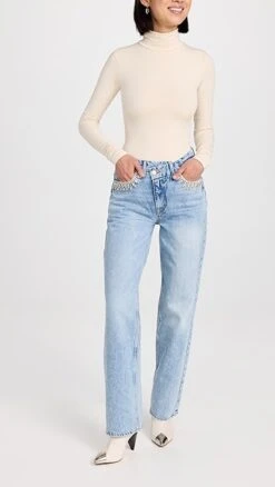 Good American Good '90s Crossover Jeans -Denim Diva Shop gamer306081edc3 1671558201932 2 0. UX357 QL90