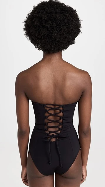 Good American Sculpt Strapless One Piece Swimsuit 9 Good American Sculpt Strapless One Piece Swimsuit - Image 7