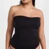 Good American Sculpt Strapless One Piece Swimsuit -Denim Diva Shop gamer30641174cb 1683744126533 2 0. UX357 QL90