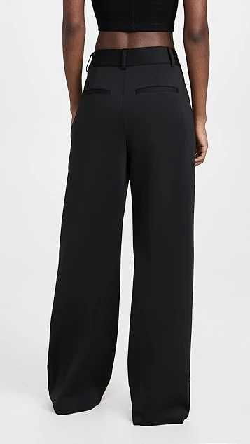 Good American Scuba Pleated Trousers 4 Good American Scuba Pleated Trousers - Image 2
