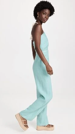 HEVRON Cecily Jumpsuit -Denim Diva Shop hevrn300151f82e 1676651068788 2 0. UX357 QL90