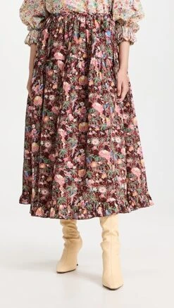 HORROR VACUI Aiko Skirt -Denim Diva Shop hvacu300141e6f4 1665849655030 2 0. UX357 QL90