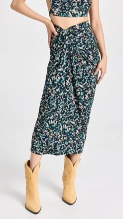 Isabel Marant Etoile Isabel Marant Étoile Jeldia Skirt 15 Isabel Marant Etoile Isabel Marant Étoile Jeldia Skirt -Denim Diva Shop imara3066011907 1673370063549 2 0. UX357 QL90