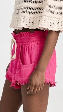 Isabel Marant Etoile Isabel Marant Étoile Talapiz Shorts -Denim Diva Shop imara3067812202 1681303645960 2 0. UX357 QL90