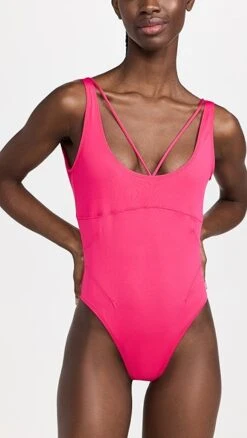 Jacquemus Le Maillot Signature One Piece -Denim Diva Shop jcque3096211de9 1669759674512 2 0. UX357 QL90