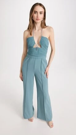 SIMKHAI Gala Plisse Cutout Jumpsuit -Denim Diva Shop jondb3110271874 1675871408872 2 0. UX357 QL90