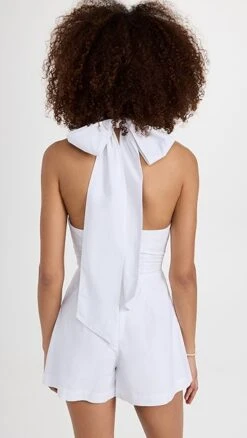 Joslin Rosalyn Cotton Romper -Denim Diva Shop josli3002022164 1673468773054 2 1. UX357 QL90