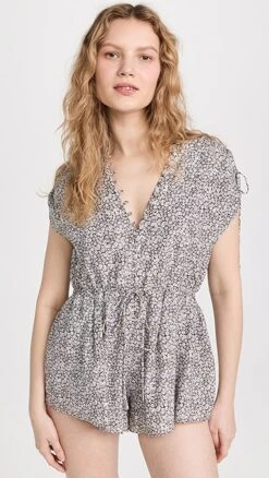 Joslin Mary Lin Silk Cotton Romper -Denim Diva Shop josli3002313026 1673446632678 2 0. UX357 QL90