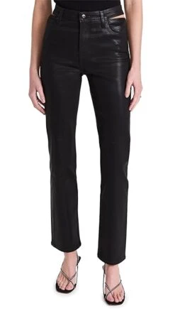 Jonathan Simkhai STANDARD Amelia High Rise Straight Taper Jeans -Denim Diva Shop jstan3013740762 1665001995593 2 0. UX357 QL90