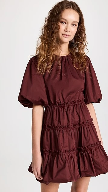 Jason Wu Short Dress With Balloon Sleeves 3 Jason Wu Short Dress With Balloon Sleeves