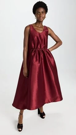 Kika Vargas Tracey Dress -Denim Diva Shop kvarg3007911892 1668471077159 2 0. UX357 QL90