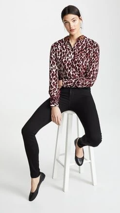 L'AGENCE Marguerite Jeans -Denim Diva Shop lgenc3096410652 q4 2 0. UX357 QL90