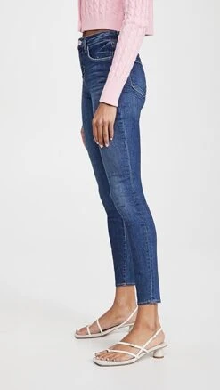L'AGENCE Marguerite High Rise Skinny Jeans -Denim Diva Shop lgenc312861aa41 q3 2 0. UX357 QL90