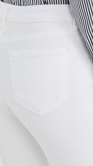 L'AGENCE Ruth Straight Raw Hem Jeans 7 L'AGENCE Ruth Straight Raw Hem Jeans - Image 5