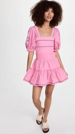 Lug Von Siga Lily Short Dress -Denim Diva Shop lgvsg300351c231 1673305732348 2 0. UX357 QL90