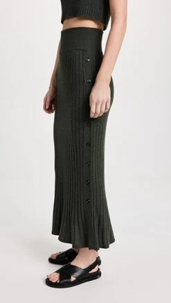 LISA YANG Katie Cashmere Skirt -Denim Diva Shop lisay3004511708 1675957827954 2 1. UX357 QL90