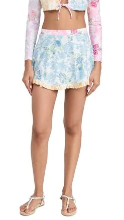 LoveShackFancy Chyanne Skirt -Denim Diva Shop lshac311491f805 1679669276621 2 0. UX357 QL90