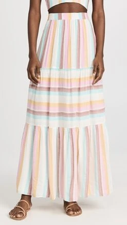 L*Space Bondi Stripe Skirt -Denim Diva Shop lspce4141188320 1681335169841 2 0. UX357 QL90