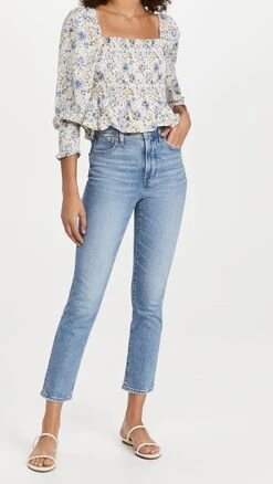 Madewell The Perfect Vintage Jeans In Banner Wash -Denim Diva Shop madew4529793261 1629737118088 2 0. UX357 QL90