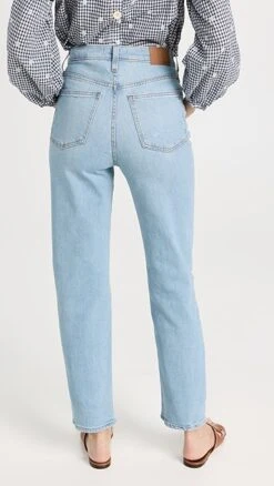 Madewell The Perfect Vintage Straight Jeans -Denim Diva Shop madew456241cf7b 1657919205697 2 0. UX357 QL90