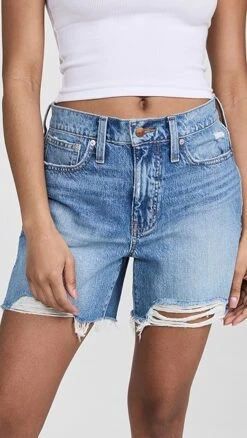 Madewell Mid Length Relaxed Shorts -Denim Diva Shop madew460591f4b6 1674745656665 2 0. UX357 QL90