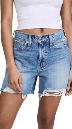 Madewell Mid Length Relaxed Shorts -Denim Diva Shop madew460591f4b6 1674745656739 2 0. UX357 QL90