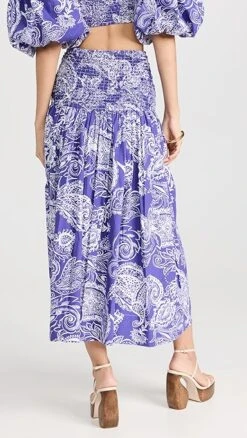 MARA HOFFMAN Nicole Skirt -Denim Diva Shop marah4199420988 1673364055210 2 0. UX357 QL90