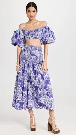 MARA HOFFMAN Nicole Skirt -Denim Diva Shop marah4199420988 1673364055263 2 0. UX357 QL90