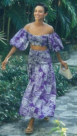 MARA HOFFMAN Nicole Skirt -Denim Diva Shop marah4199420988 1678295672577 2 0. UX357 QL90