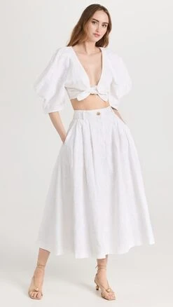 MARA HOFFMAN Tulay Skirt -Denim Diva Shop marah4205813149 1682627971159 2 0. UX357 QL90