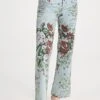 Molly Goddard Floral Printed Denim Jeans -Denim Diva Shop mgodd3001127474 1668807747093 2 0. UX357 QL90