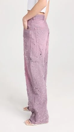 MM6 Maison Margiela Pants 5 Pockets -Denim Diva Shop mmsix303861a561 1683661829384 2 0. UX357 QL90