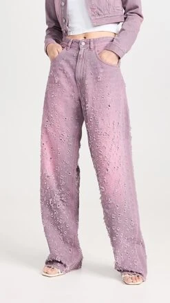 MM6 Maison Margiela Pants 5 Pockets -Denim Diva Shop mmsix303861a561 1683661829397 2 0. UX357 QL90