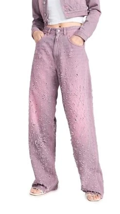 MM6 Maison Margiela Pants 5 Pockets -Denim Diva Shop mmsix303861a561 1683661829431 2 0. UX357 QL90